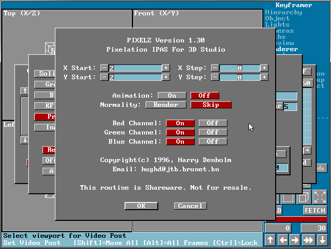 the ui of PIXELZ